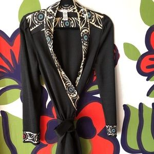 DVF Boka Wrap Dress - Silk/Wool